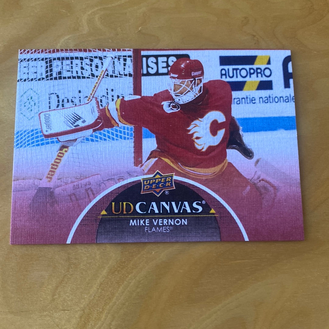 Upper Deck UDCanvas Mike Vernon #C252