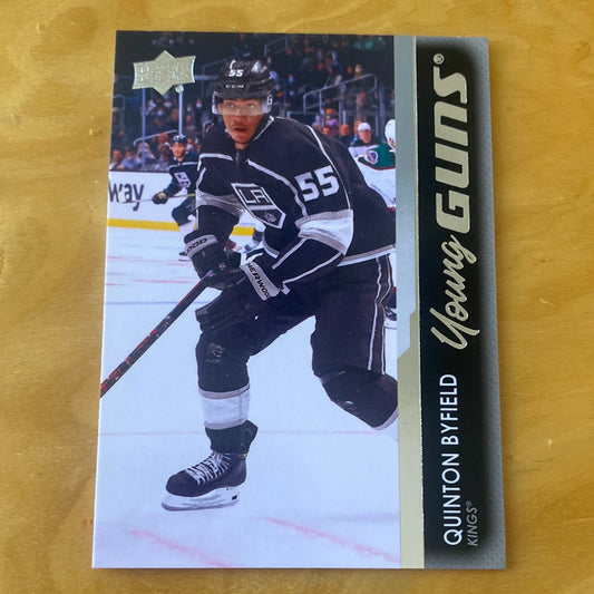 Upper Deck Young Guns Quinton Byfield #488