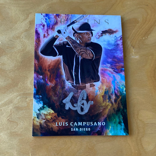 Panini Origins Auto Luis Campusano #OS-LC