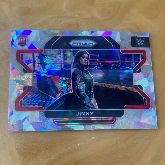 Panini Prizm WWE Cracked Ice RC Jinny #25