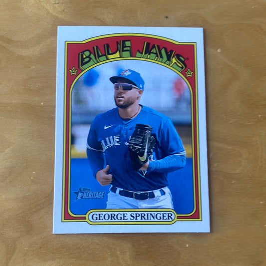 Topps Heritage George Springer #716