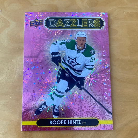 Upper Deck Dazzlers Roope Hintz #DZ-65