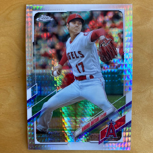 Topps Chrome Xfractor Shohel Ohtani / P/DH #159