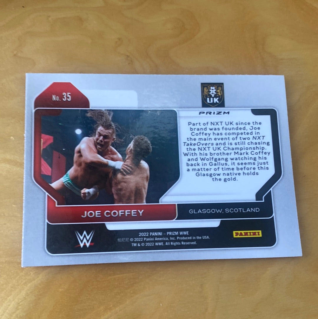 Panini Prizm WWE Joe Coffey #35