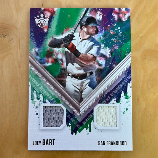 Panini Diamond Kings Dual Relic Patch Joey Bart #DKM-JB