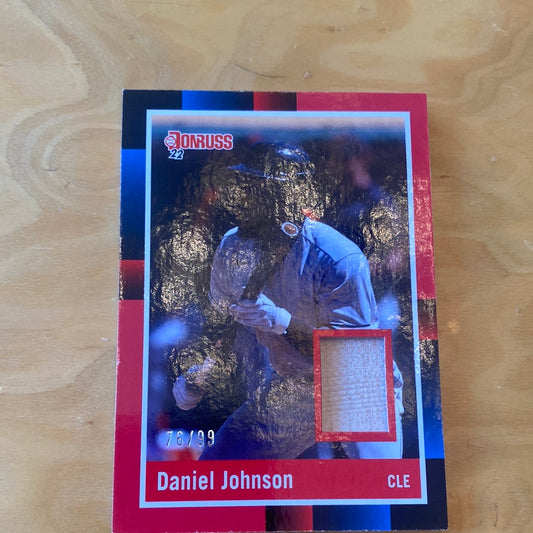 Panini Donruss Relic Daniel Johnson #R88M-DJ 76/99