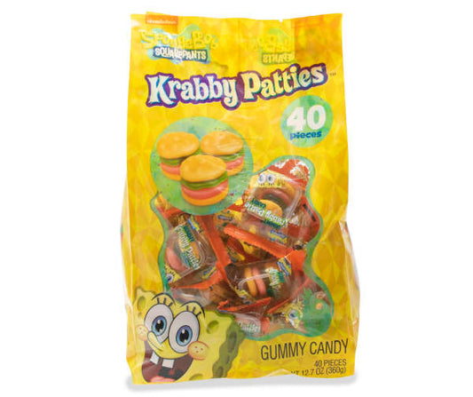 SpongBob Squarepants Gummy Krabby Patties Candy.