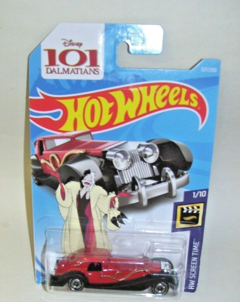 101 Dalmatians HotWheels Cruella Devil