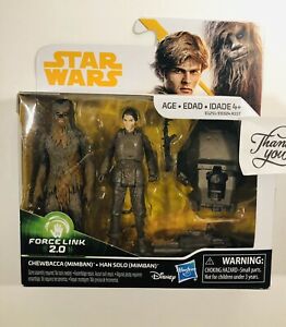 Star Wars  Han Solo and Chewbacca Figures