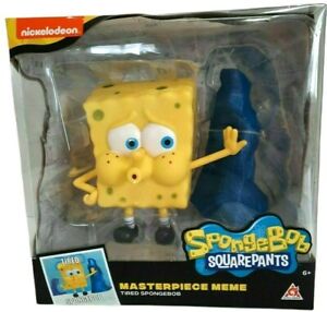 SpongeBob Squarepants Masterpiece Meme Set Tired SpongeBob